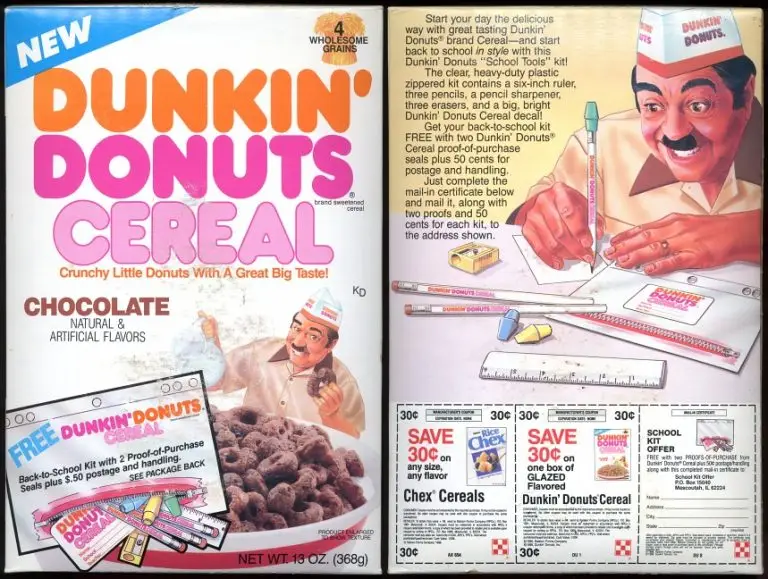 Dunkin’ Donuts Cereal – The 80s Breakfast We Still Dream About
