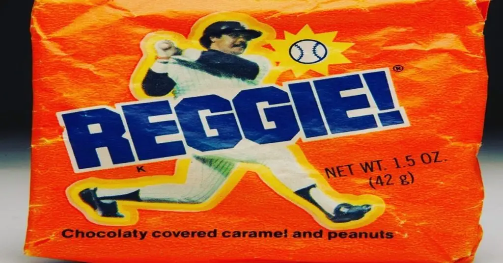 another version of the Reggie! bar wrapper from the 80s