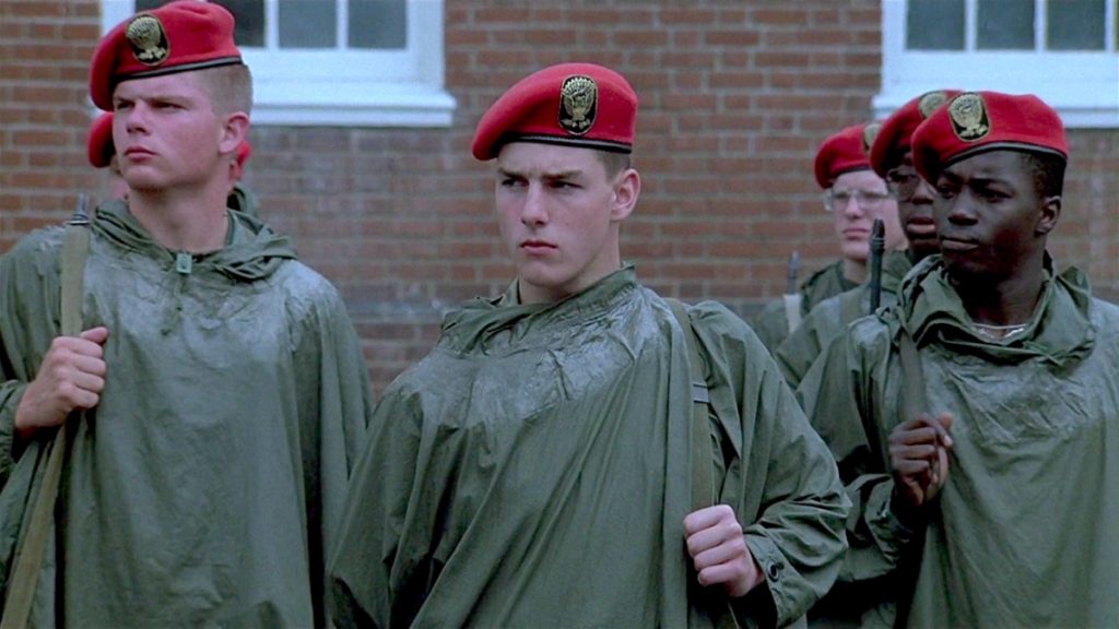 tom cruise 1980s breakout role in Taps movie