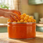 Planters Cheez Balls and the Orange Canister Kids Emptied
