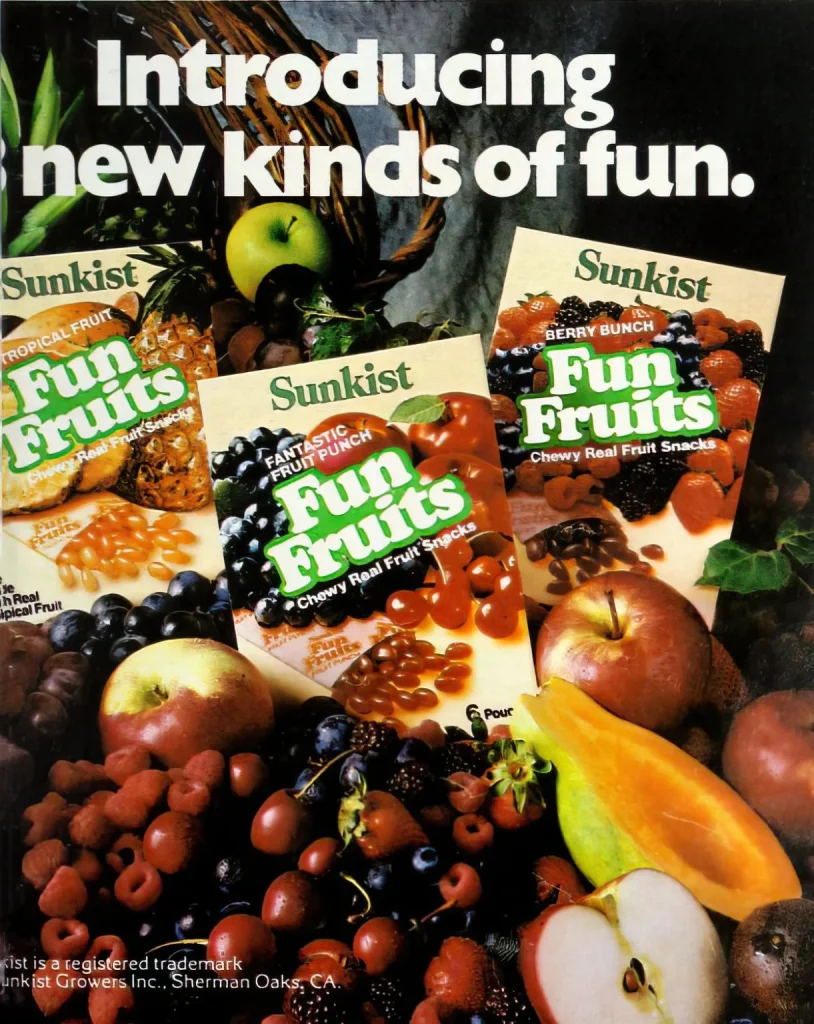 discontinued fruit wrinkles candy from sunkist