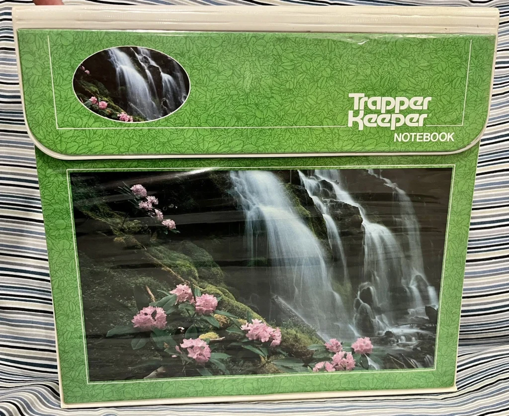 water fall mountain view trapper keeper