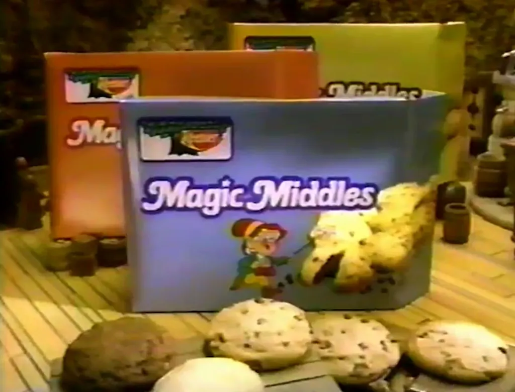 an image of 3 different types of Keebler Magic Middles Cookies that we wished existed again today
