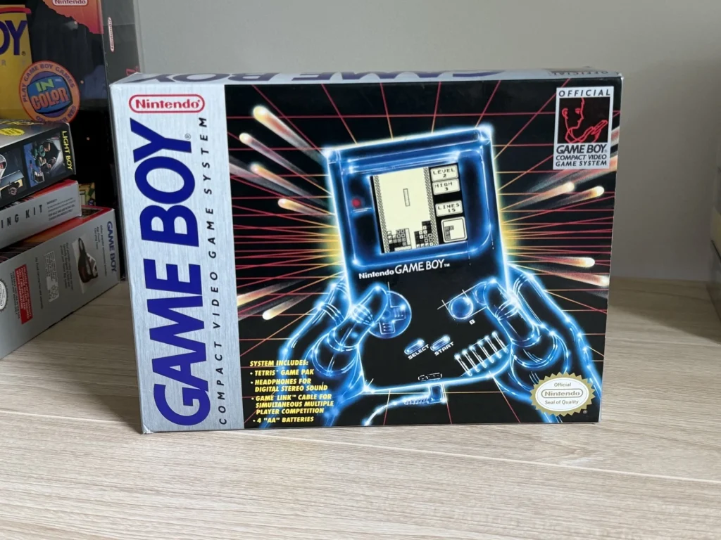 Vintage Game Boy still new in box handheld retro gaming system