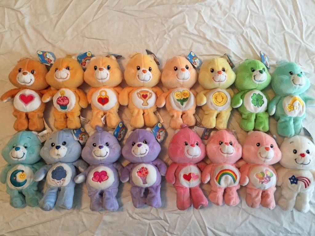 care bears 80s toy collection from carealot