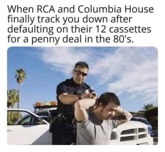 columbia house meme 80s