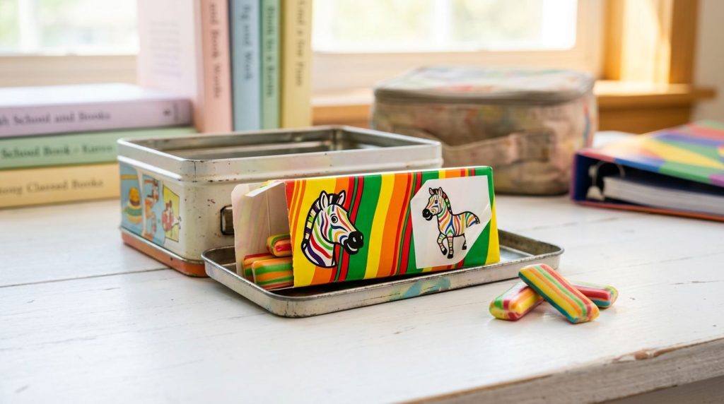 Fruit Stripe Gum and the Tattoo Wrapper Kids Loved