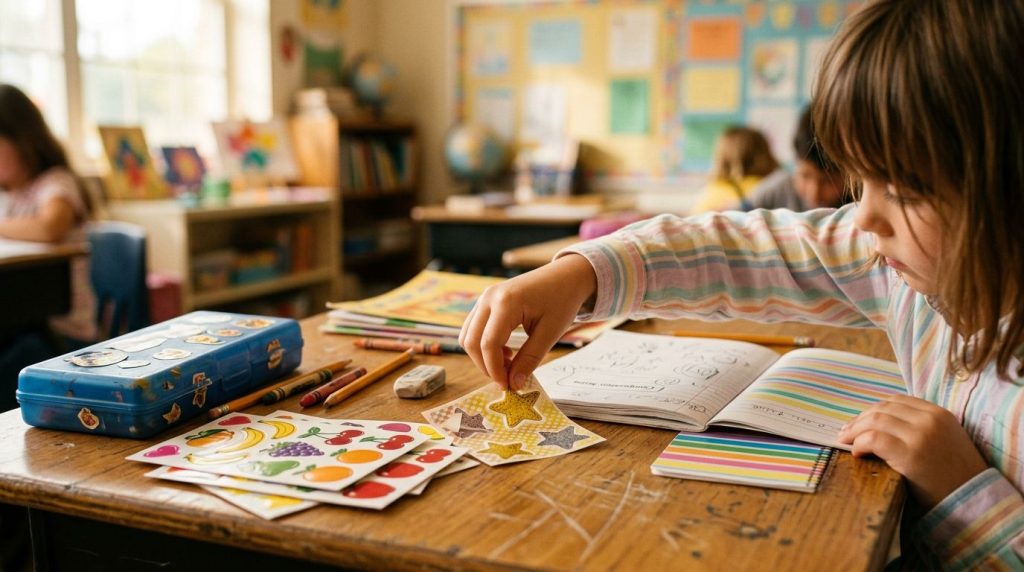Scratch and Sniff Stickers, the School Prize Kids Saved