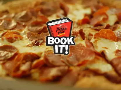 pizza hut book it 80s ad