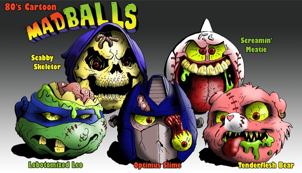 80s madballs cartoon image