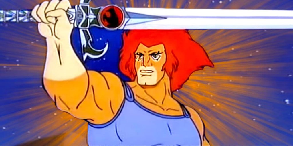 Lion-o from the thundercats 1980s cartoon