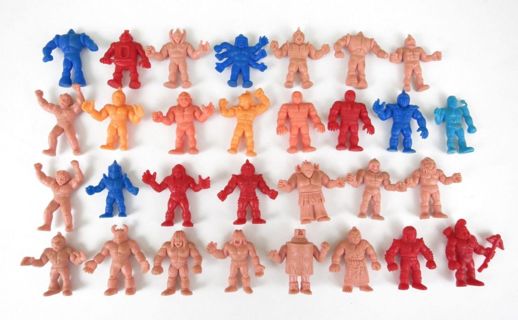 m.u.s.c.l.e. figure toys collection in different colors