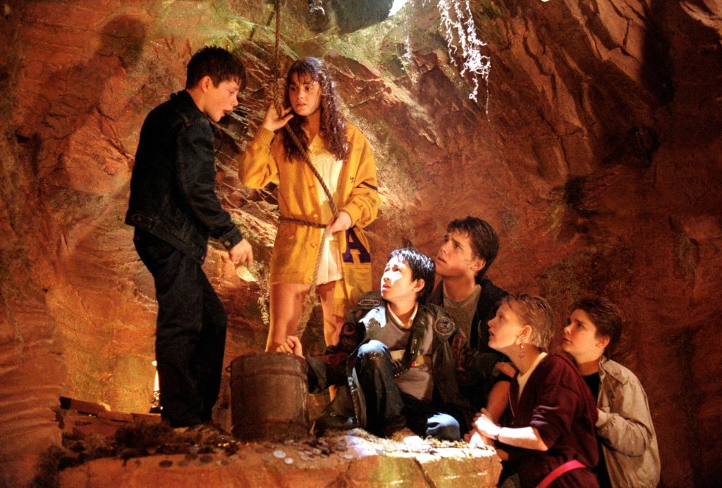 Goonies treasure hunt from the movie