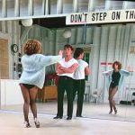 dirty dancing patrick swayze dancing in front of mirror scene teaching baby