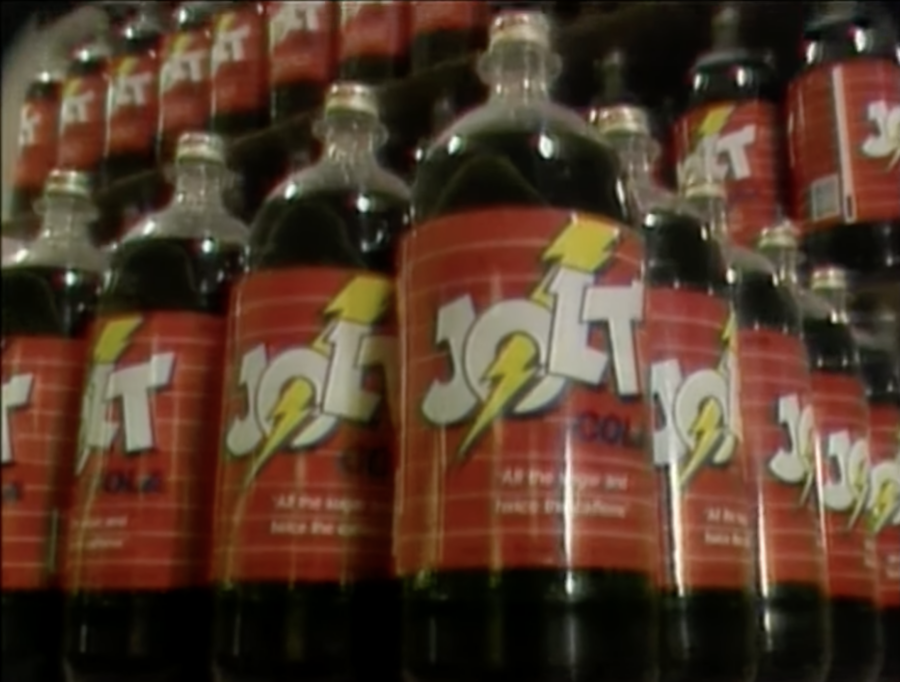 vintage 1980s jolt soda in 2 liter bottles