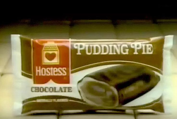 hostess pudding pies screen shot from a tv ad