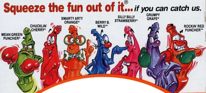 squeezit drinks came in lots of cool favlors