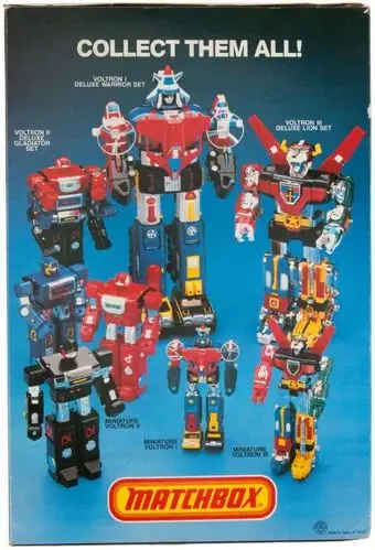 voltron 80s kids toy collection to collect them all in ad