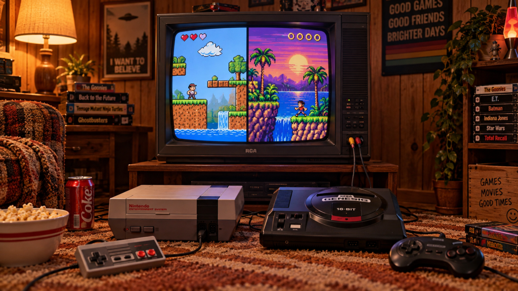 NES vs Sega Genesis was The Ultimate Retro Console Showdown